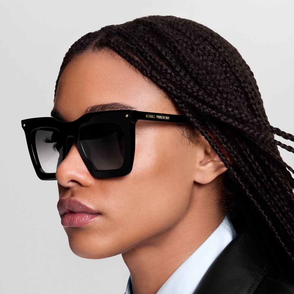Louis Vuitton Black Bellezza Sunglasses W